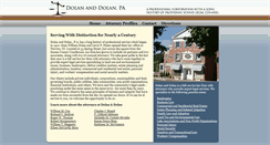 Desktop Screenshot of dolanlaw.com